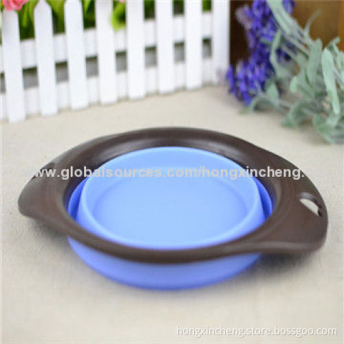Beautiful Design Silicone Pet Dog Bowl